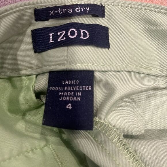 IZod Bermuda shorts w/ pockets, plus free LA hearts two toned halter top. - Picture 5 of 9